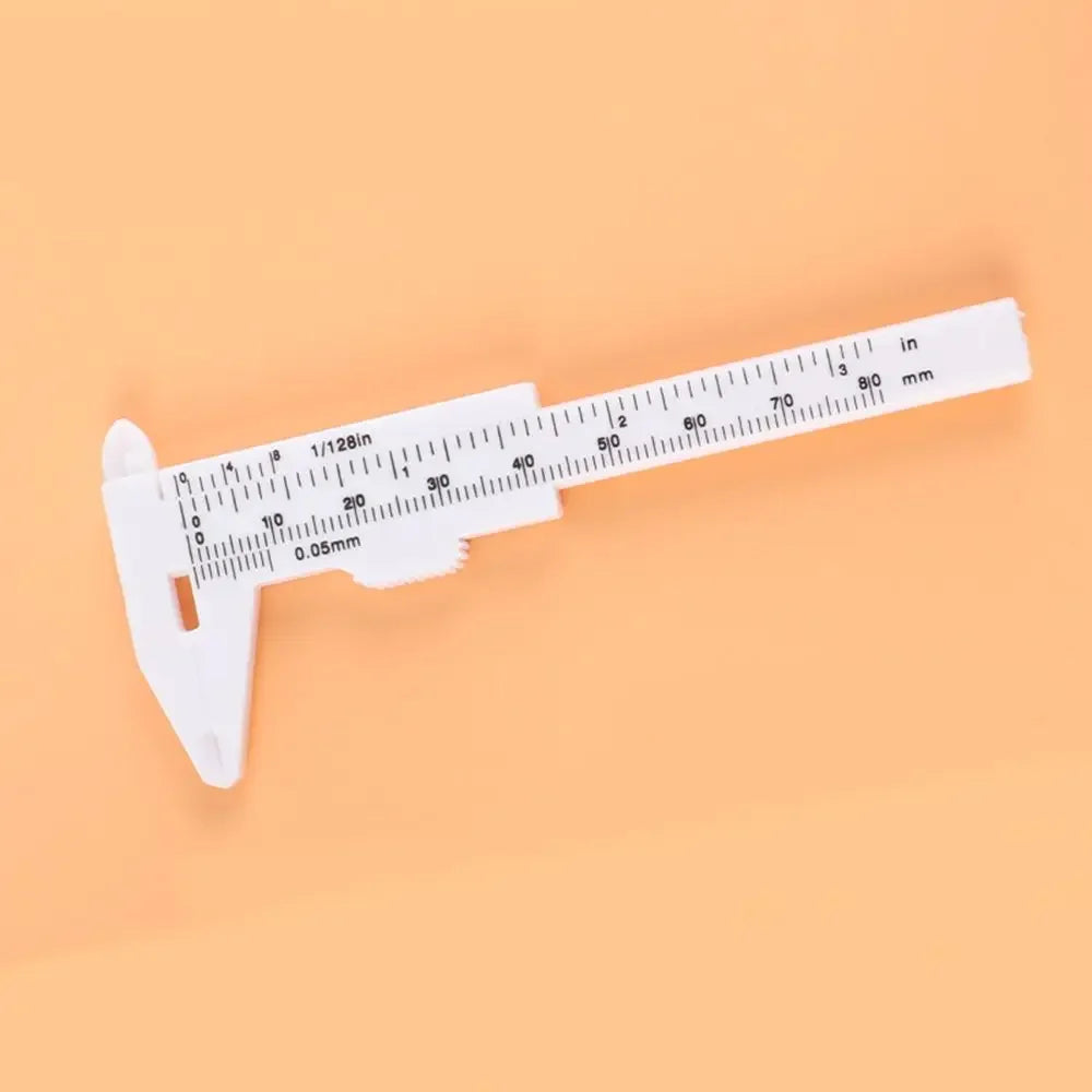 80mm Eyebrow Caliper Ruler for Microblading & Brow Mapping Brow Mapping Caliper QXL M88 White