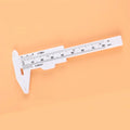 80mm Eyebrow Caliper Ruler for Microblading & Brow Mapping Brow Mapping Caliper QXL M88 White