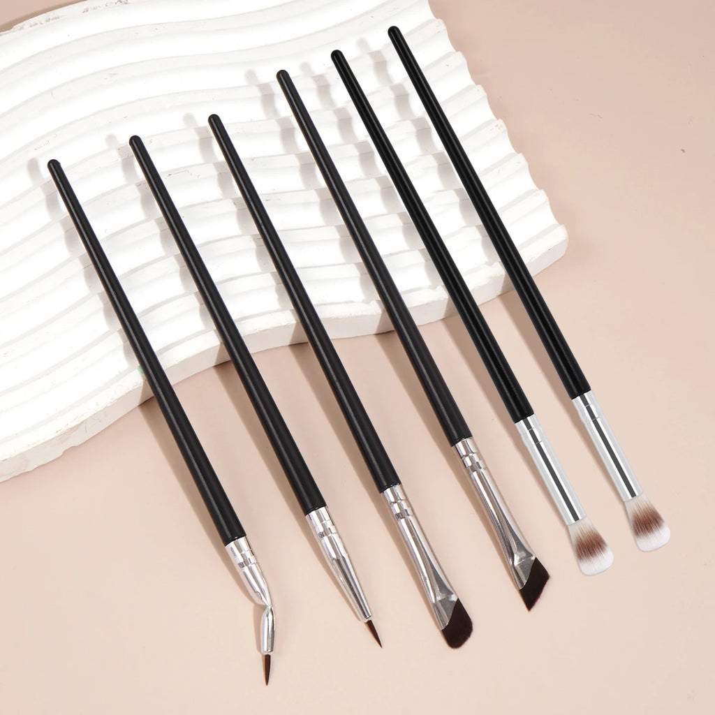 MAANGE 6-Piece Eye Makeup Brush Set – Eyeshadow & Liner Eye Makeup Brush Set QXL