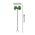Green Tractor Wind Spinner Stake | Rotating Garden Windmill Garden Wind Spinner QXL 1pcs