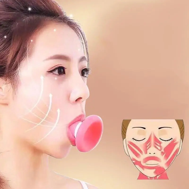 Silicone Jaw Muscle Trainer | Face Lifting V-Line Tool Face Lifting Trainer QXL