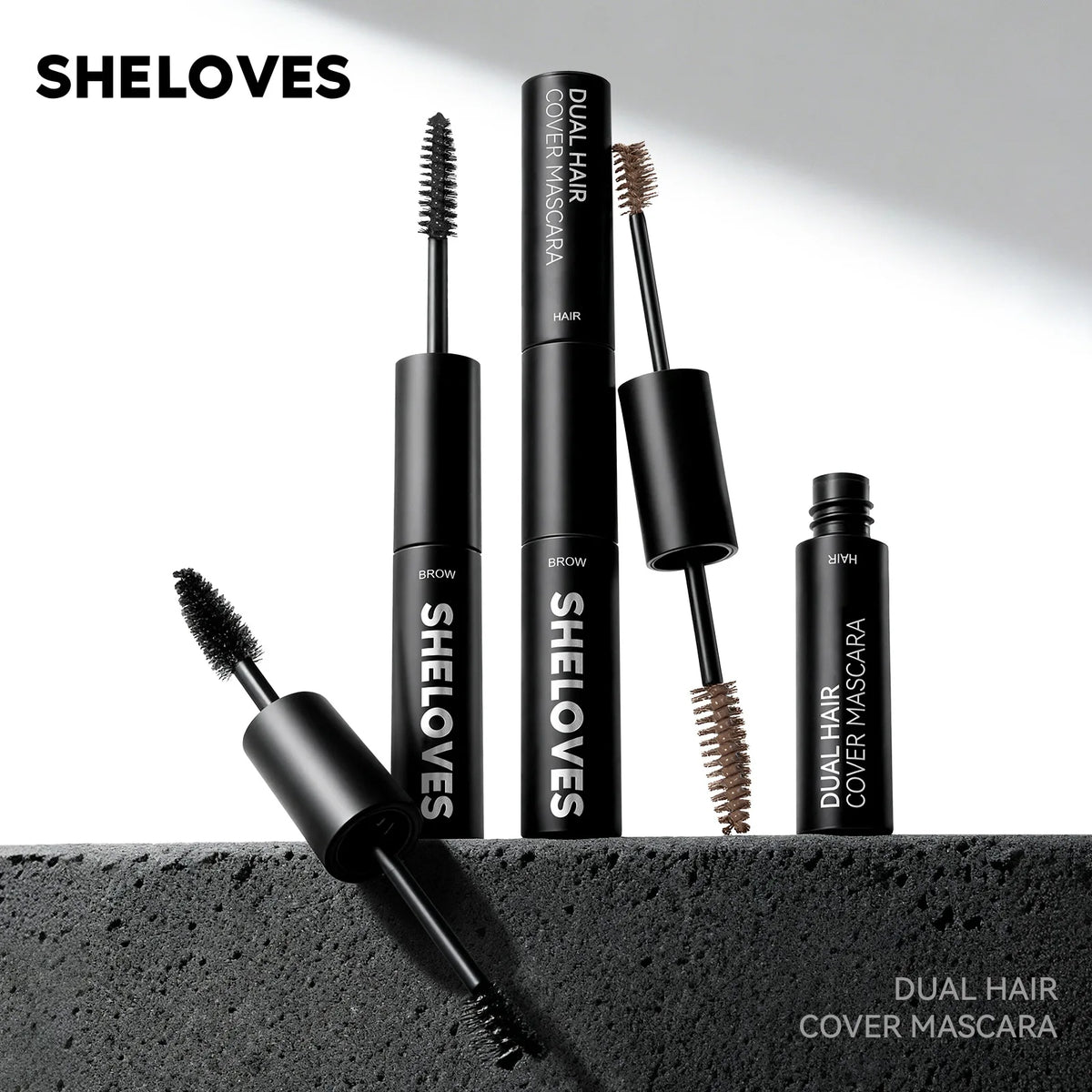 2-in-1 Hairline Pencil & Grey Hair Coverage Pen | Waterproof Hair Colour Pen QXL