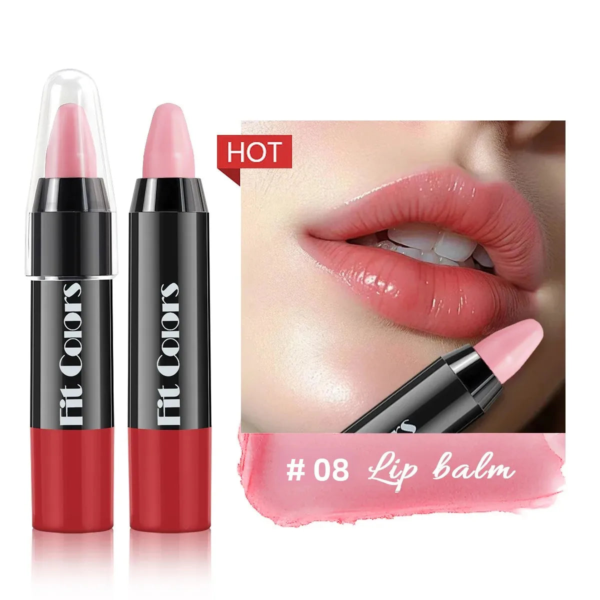 Fit Colors Velvet Matte Lip Liner Crayon | Waterproof Pencil Lip Liner Pencil QXL