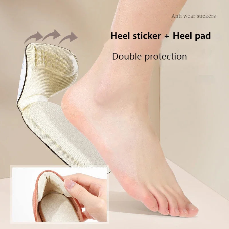 T-Shape Cushion Heel Pads – Women's Shoe Inserts & Protectors Heel Cushion Pads QXL