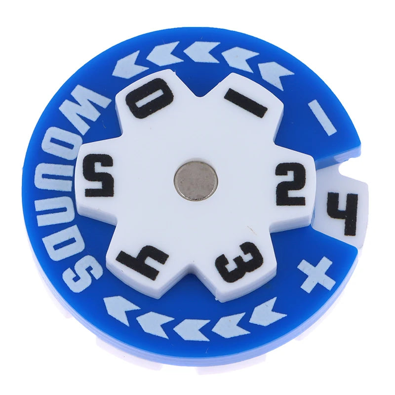 32mm Acrylic Counter Token | 0–59 Board Game Score Tracker Board Game Counter QXL