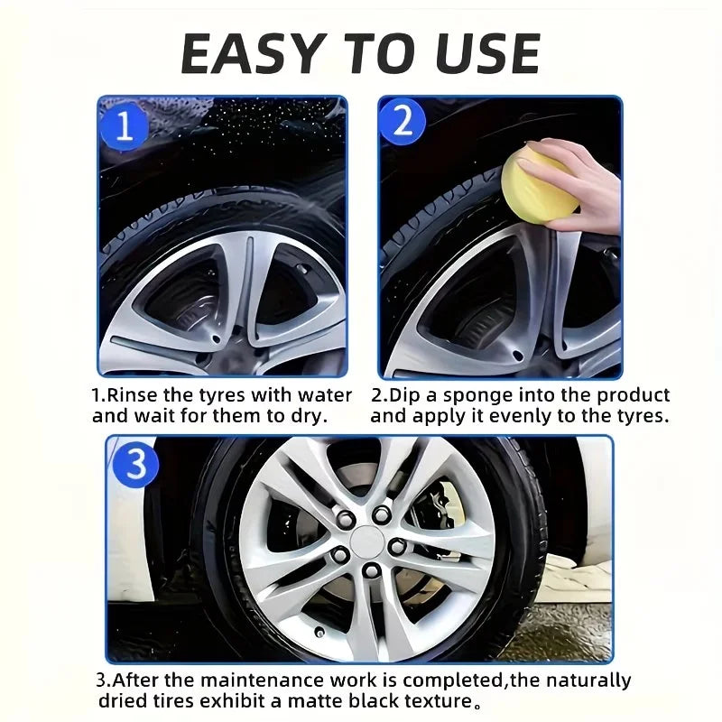 3-in-1 Auto Plastic Restorer Cream | Polish & Restore Trim Auto Plastic Restorer QXL