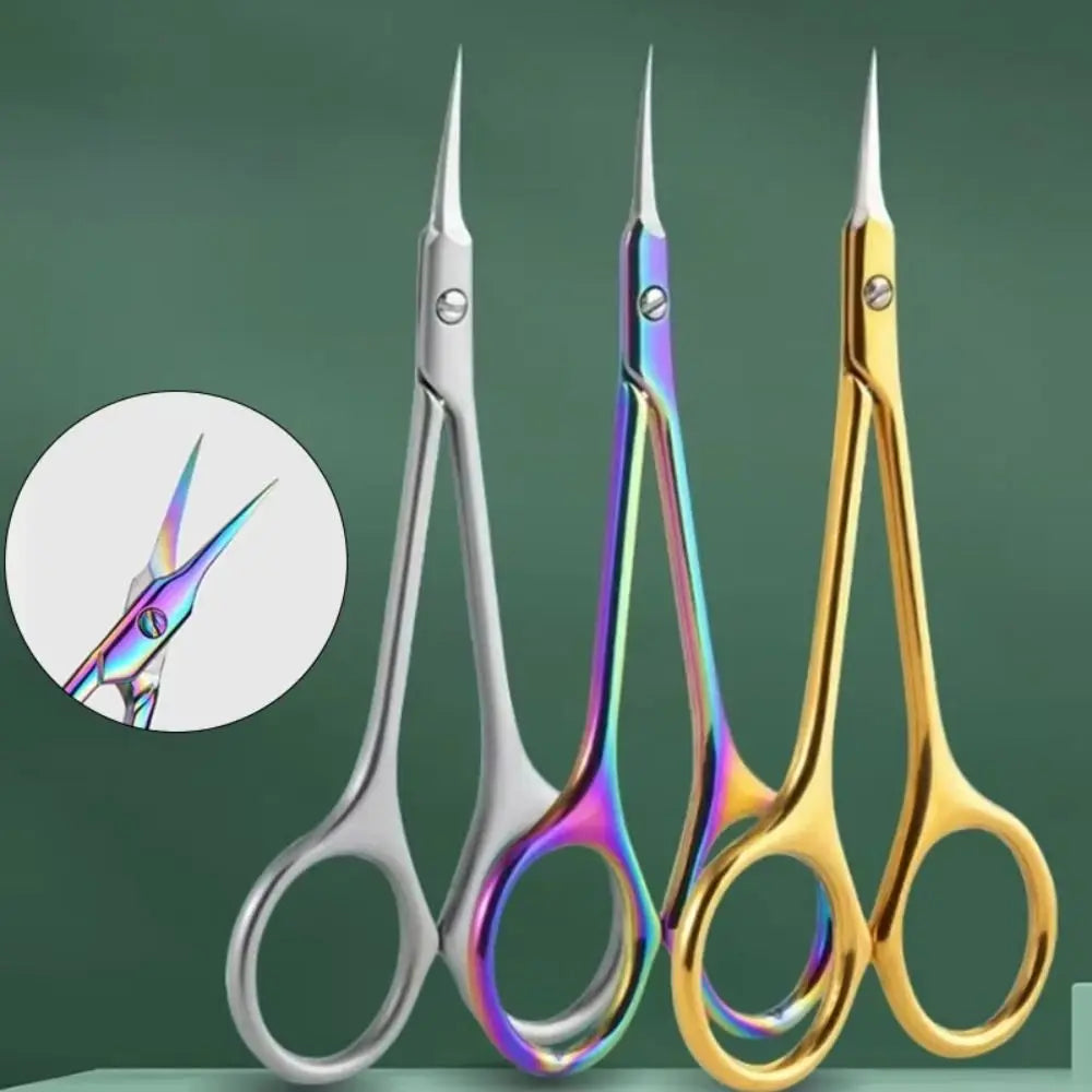 Stainless Steel Cuticle Nipper | Curved Cuticle Clipper Tool Cuticle Nipper QXL
