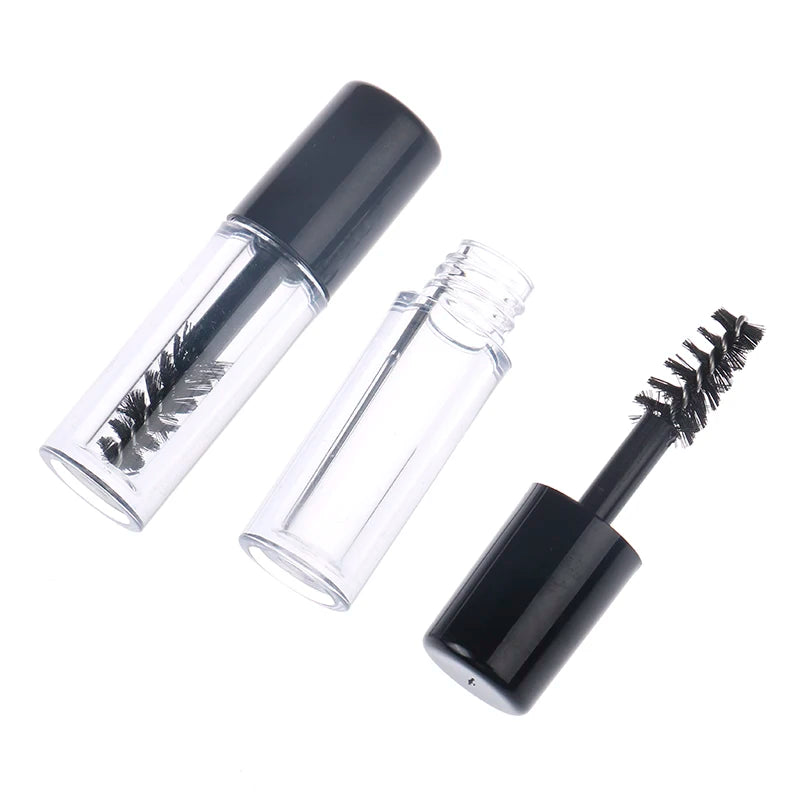 Refillable Empty Mascara Tubes with Wand | 5-Pack 0.8ml Mascara Refill Bottle QXL