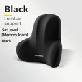 Memory Foam Lumbar Support Cushion | Car, Office & Gaming Lumbar Support Cushion QXL black 5 3