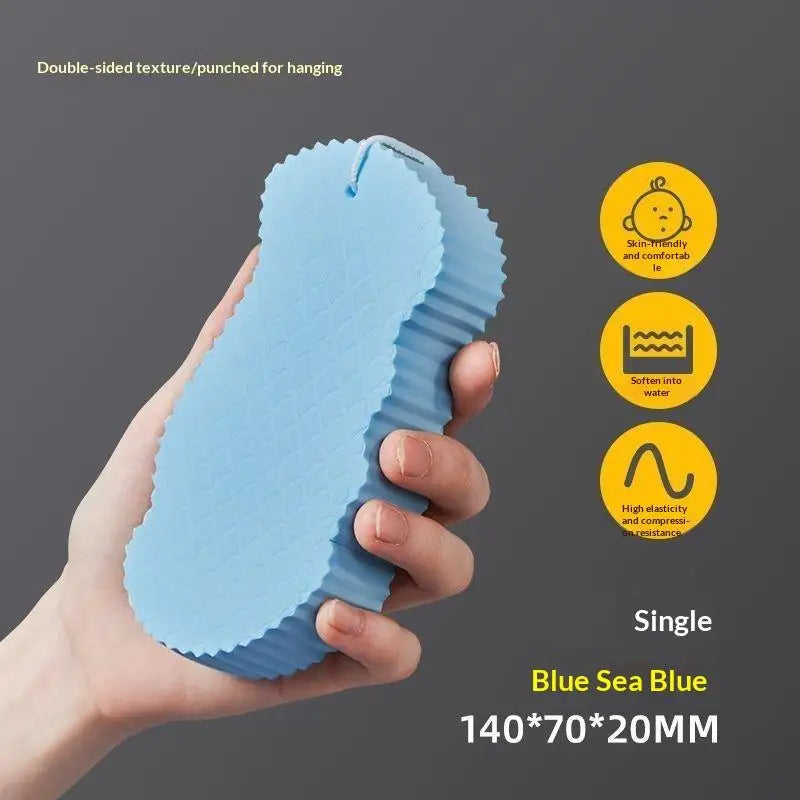 Super Soft Exfoliating Bath Sponge with Hanging Rope Exfoliating Bath Sponge QXL A3