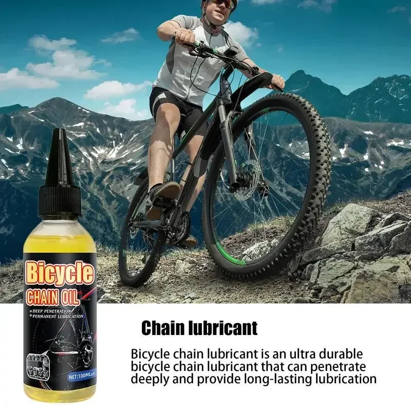Dry Bike Chain Lube 100/300ml | MTB & Road Bike Oil Bike Chain Lubricant QXL