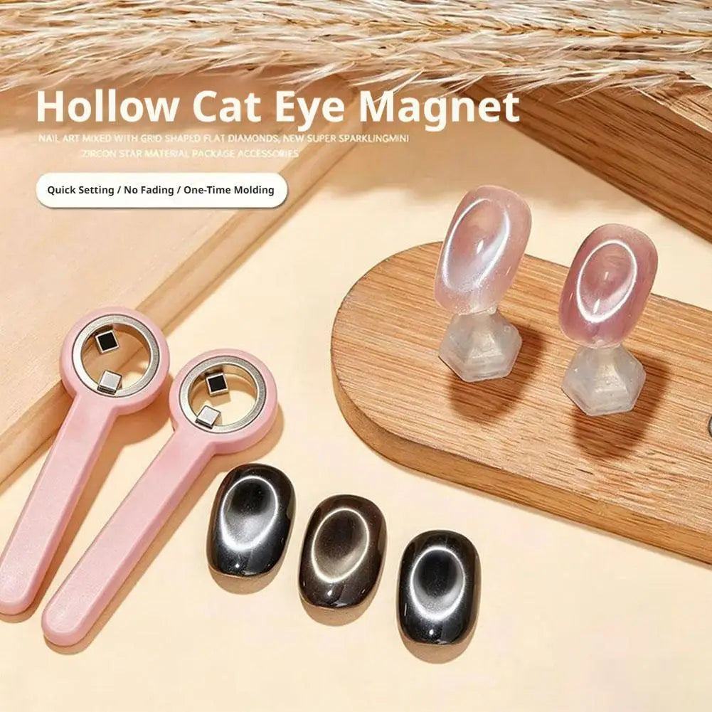 Ring Cat-Eye Nail Magnet Tool | DIY Circular Nail Art Nail Art Magnet QXL