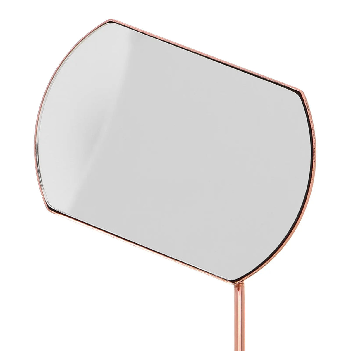 Rose Gold Detachable Lash Mirror | HD Handheld Stainless Steel Lash Inspection Mirror QXL