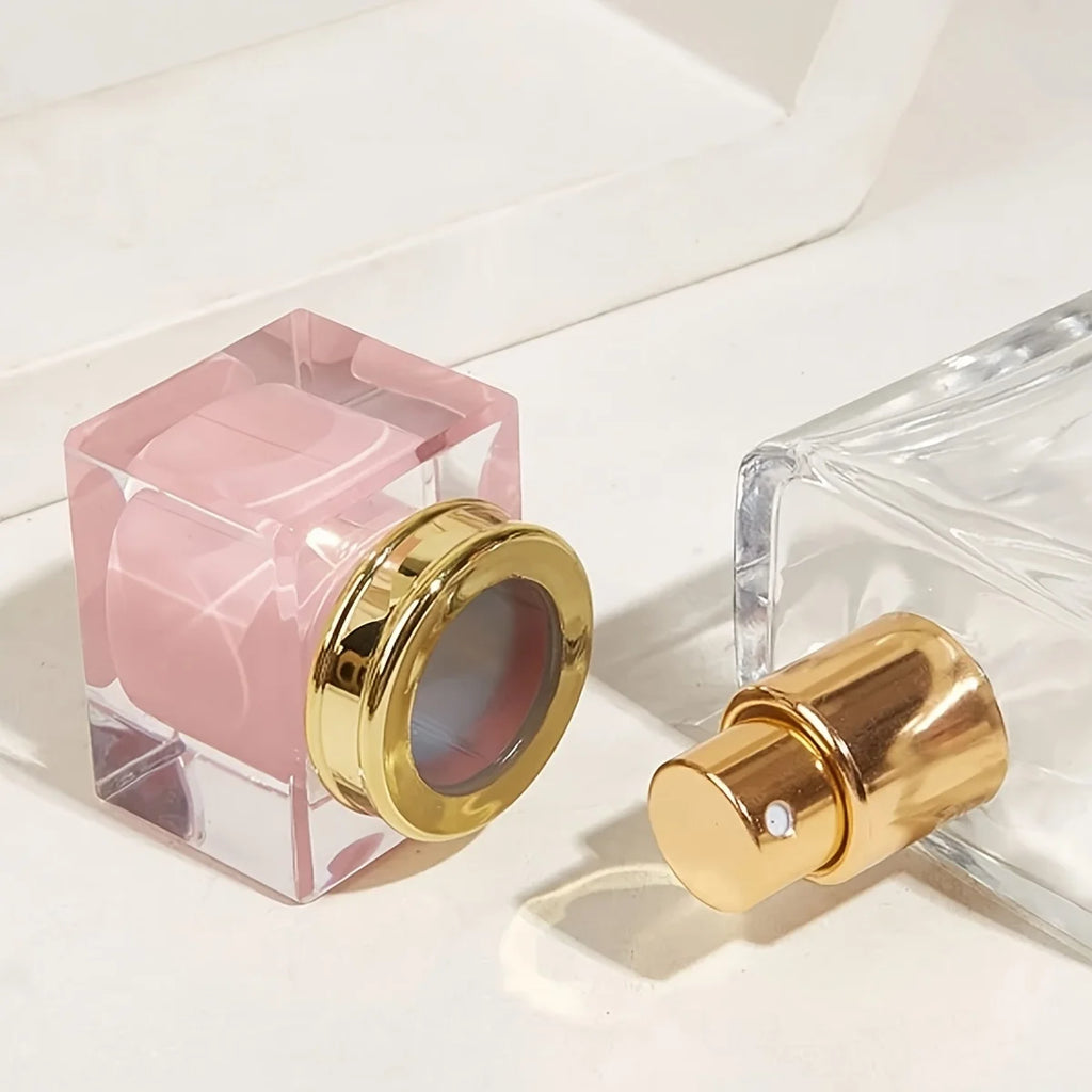 50ml Refillable Glass Perfume Spray Bottle | Travel Atomizer Perfume Atomizer Bottle QXL