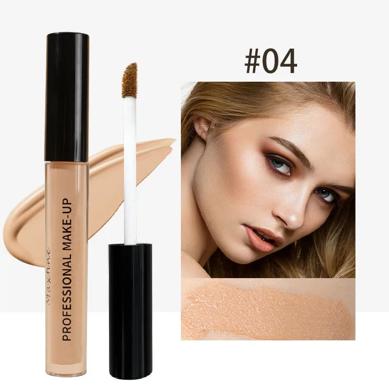 MAXFINE Liquid Concealer – Matte, Waterproof, Full Coverage Liquid Concealer QXL 04