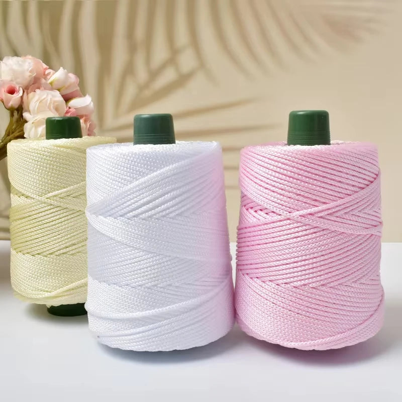 Ice Silk Acrylic Yarn 220g | Crochet Bags, Hats & DIY Crafts Crochet Craft Yarn QXL