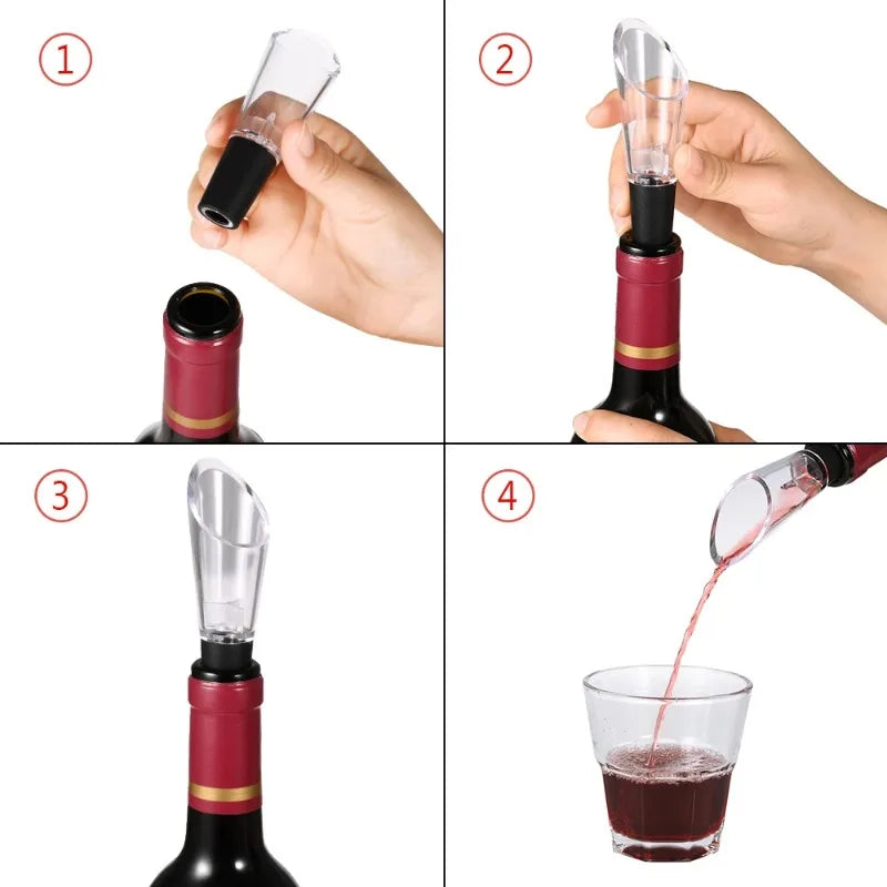 Aluminum Alloy Pneumatic Needle Wine Opener | Portable Wine Opener QXL