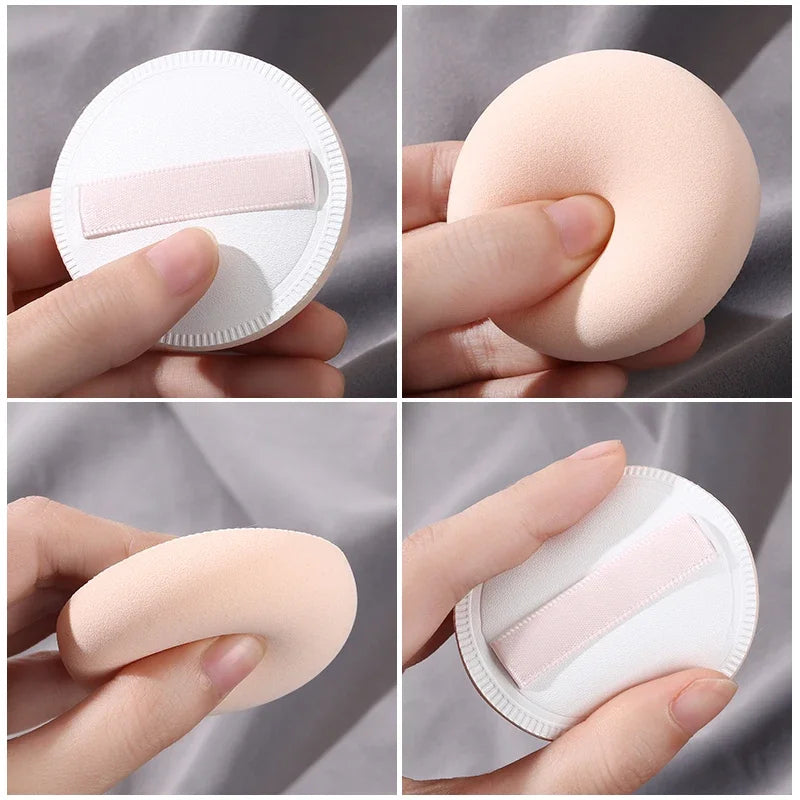3-Pack Makeup Sponge Puff Set | Dry & Wet Foundation Blender Makeup Sponge Puff QXL