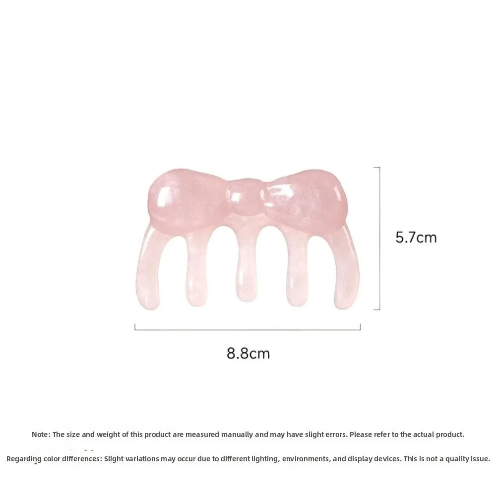 Pink Anti-Static Massage Comb | Hair & Facial Tool Massage Hair Comb QXL