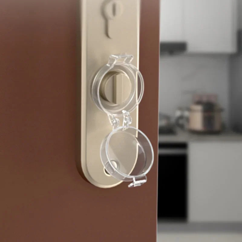 Baby Safety Door Handle Lock Cover | Child Proof 1/3/5 Pack Baby Safety Lock QXL