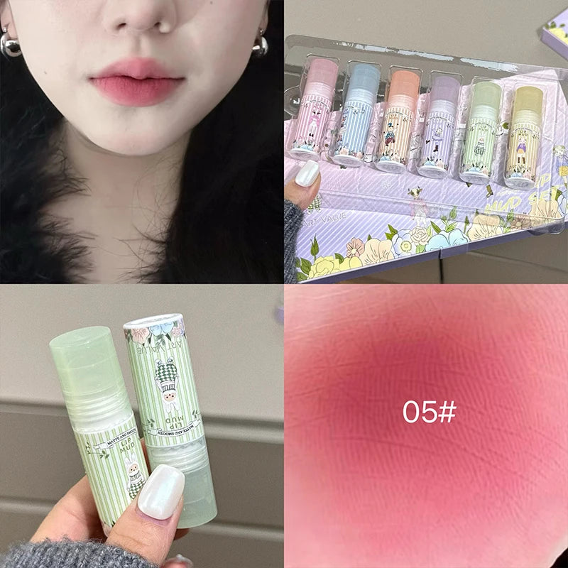 Art Value 6-Color Matte Liquid Lipstick Set | Waterproof Lip Kit Liquid Lipstick Set QXL
