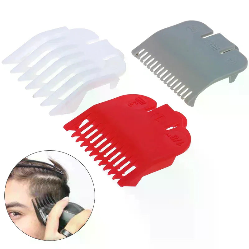 3-Pack Hair Clipper Guide Combs | Barber Trimmer Limit Set Clipper Guide Combs QXL