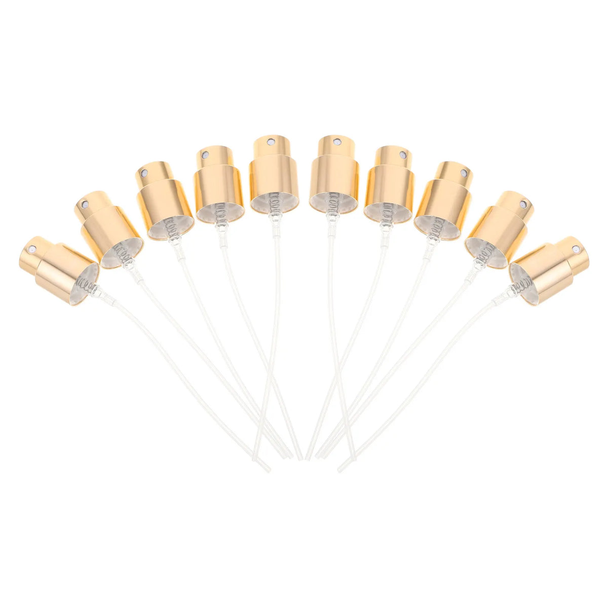 10-Pack Fine Mist Perfume Spray Pump Tops | 15mm Replacement Spray Pump Replacement QXL