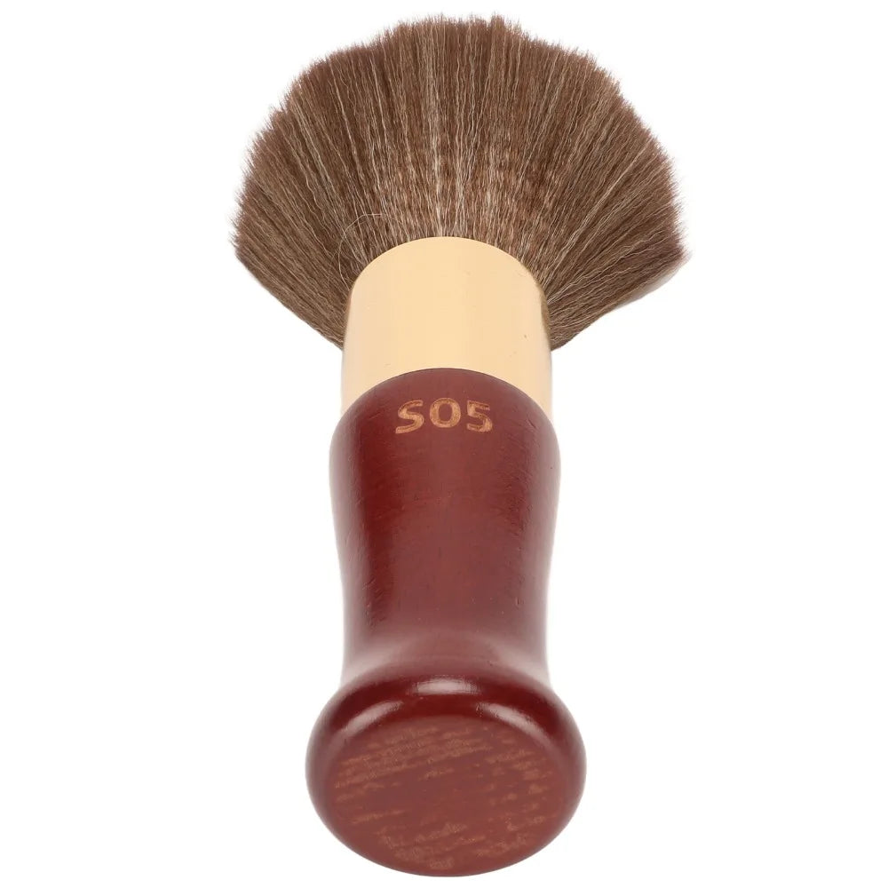Professional Neck Duster Brush | Soft Nylon & Wooden Handle Neck Duster Brush QXL