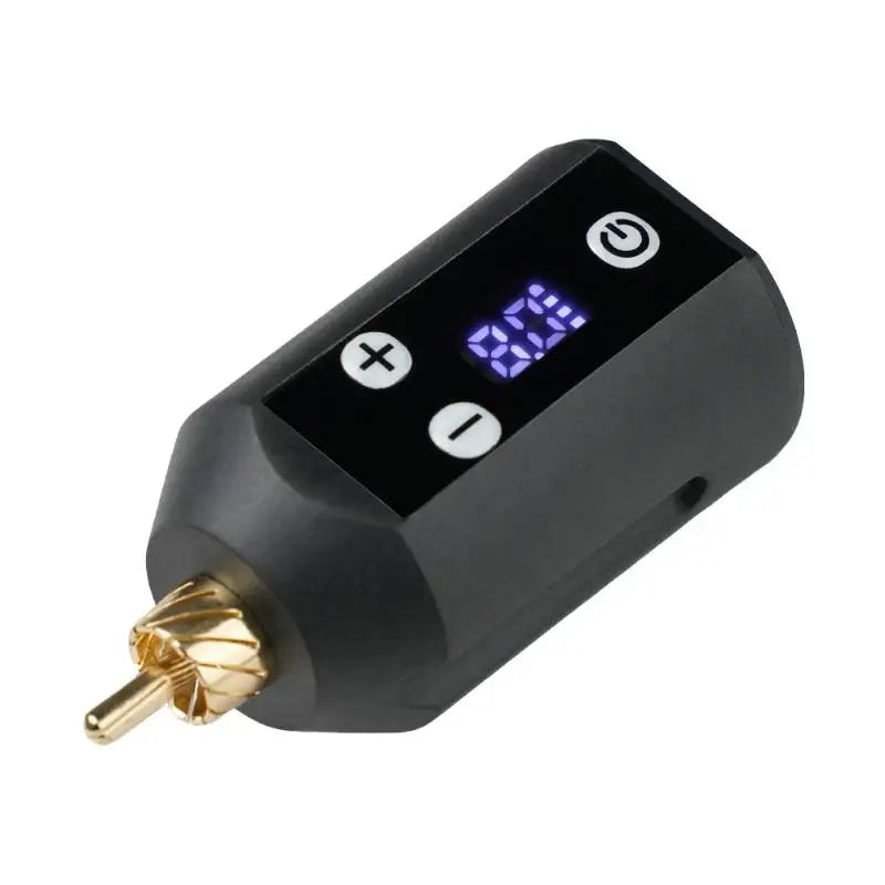 USB Rechargeable Tattoo Pen Power Supply | 4–12V Adjustable Tattoo Power Supply QXL