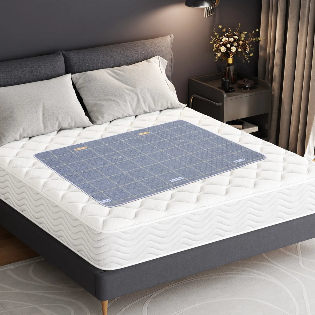 Washable Reusable Bed Pad | Waterproof Mattress Protector Mat Washable Bed Pad QXL