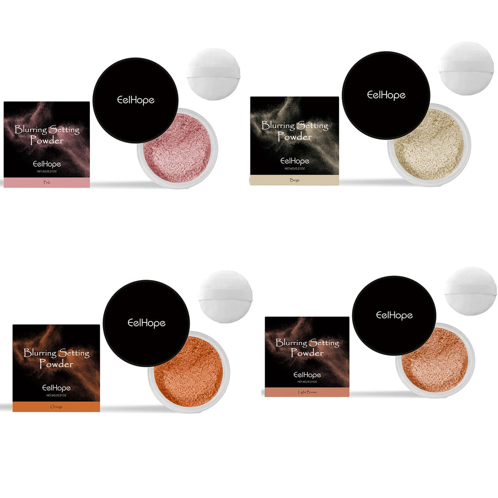 Eelhope 2-in-1 Wet Dry Setting Powder | Matte Oil Control SPF Setting Powder QXL 4 IN 1