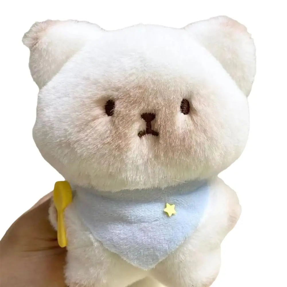 Cartoon Cat & Rabbit Plush Keychain Stuffed Toy | Gift Plush Keychain Toy QXL