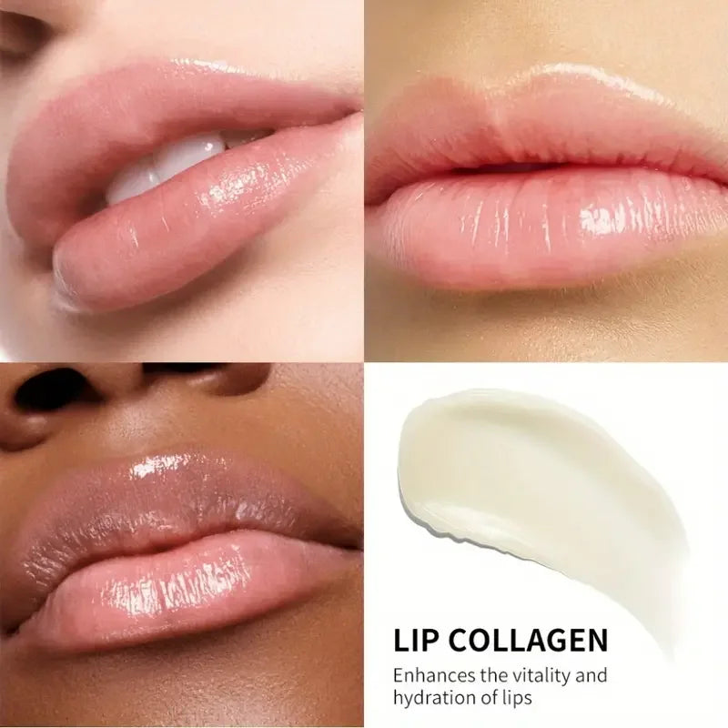 VERONNI Collagen Lip Mask – Overnight Hydrating Lip Balm Overnight Lip Mask QXL