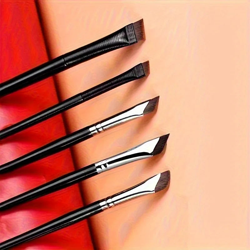 5-Piece Eye Makeup Brush Set | Eyeliner & Eyebrow Brushes Eye Makeup Brush Set QXL