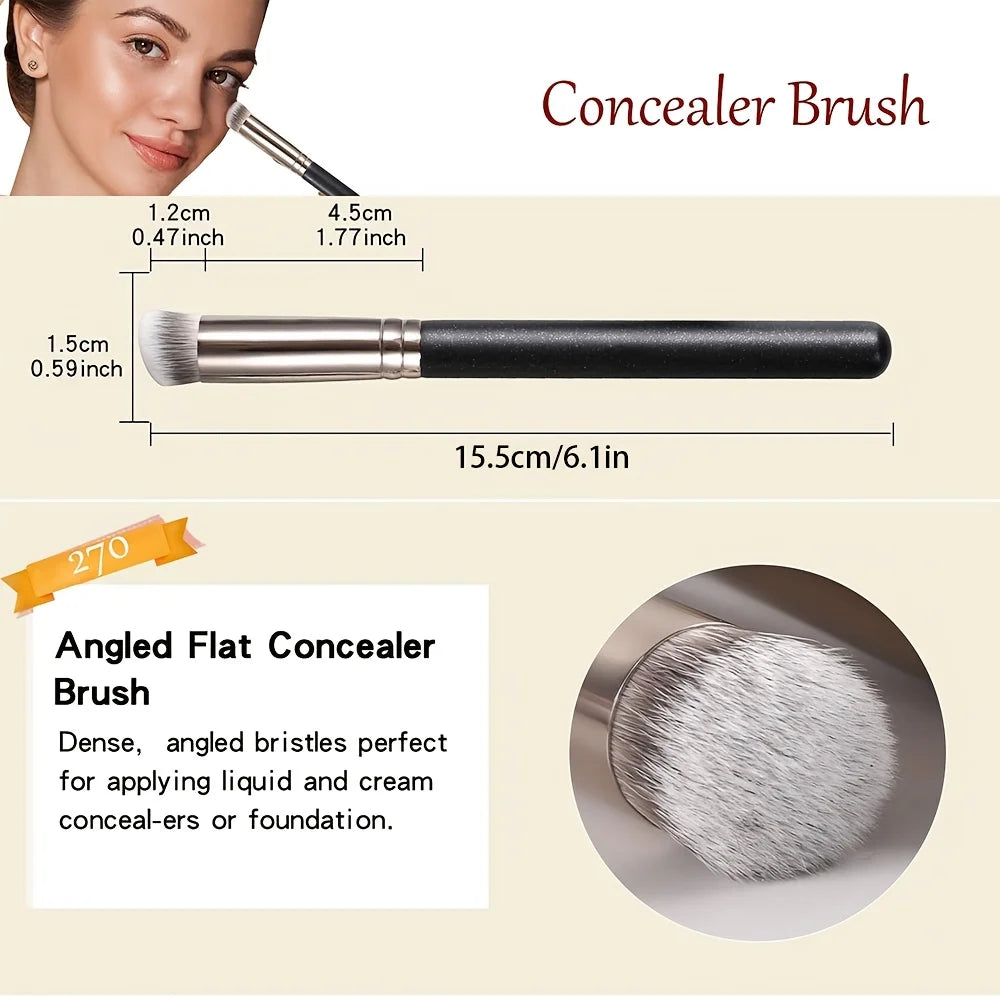 Dense Kabuki Foundation & Concealer Brush – 1 or 2 Pack Kabuki Makeup Brush QXL