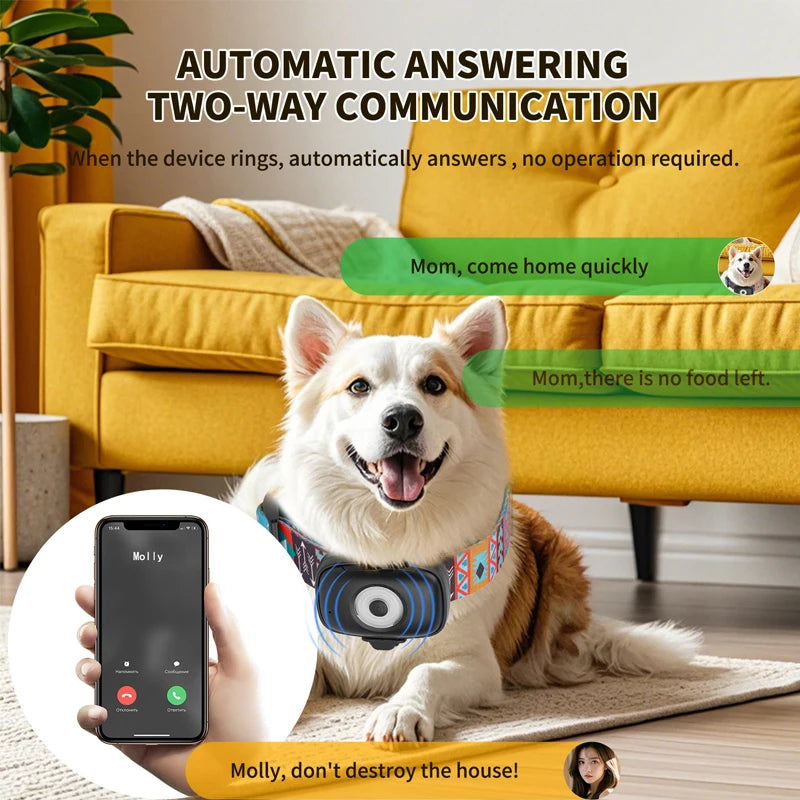 4G Mini GPS Tracker for Cats & Dogs | Real-Time Pet Locator Pet GPS Tracker QXL