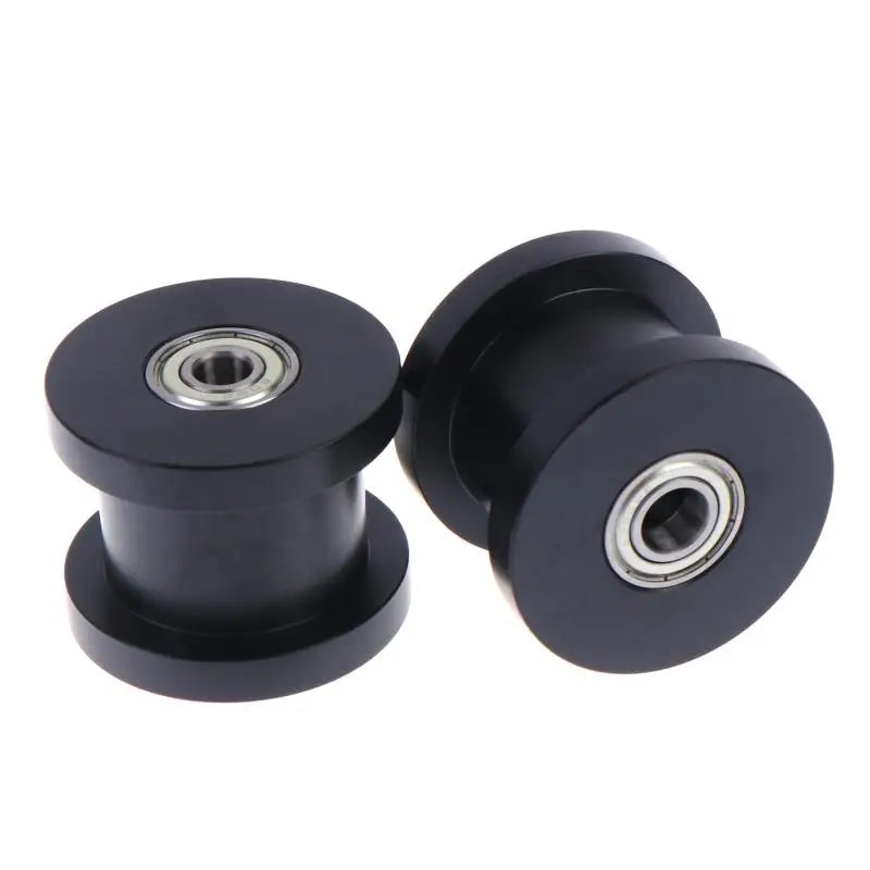 50x40mm H-Groove Guide Pulley Double Bearing Wheel | Rail Slider Guide Pulley Wheel QXL