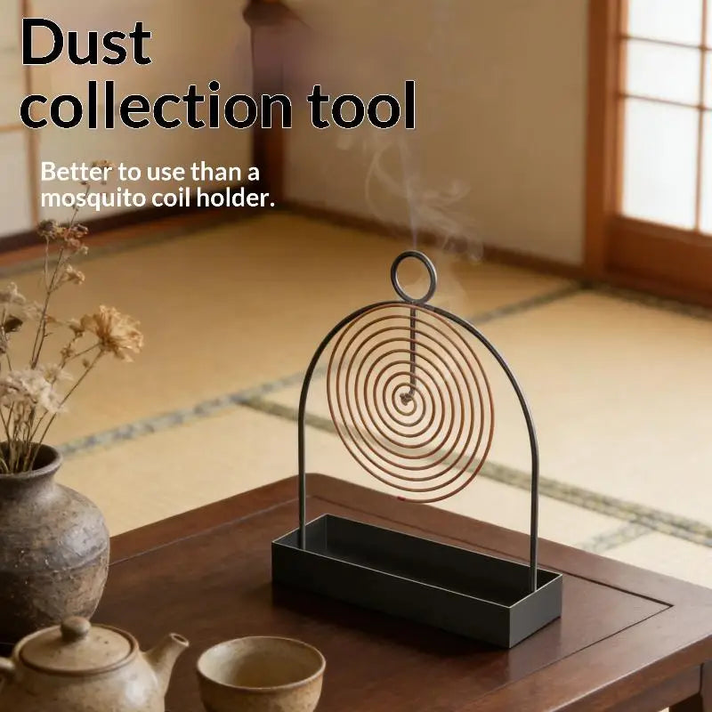 Metal Mosquito Coil Holder with Hanging Hook – Home & Outdoor Mosquito Coil Holder QXL