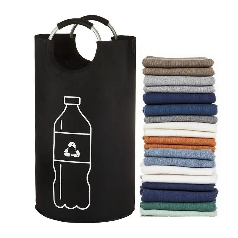 82L Foldable Recycling Bag | Large Bottle Storage Bin Recycling Storage Bag QXL