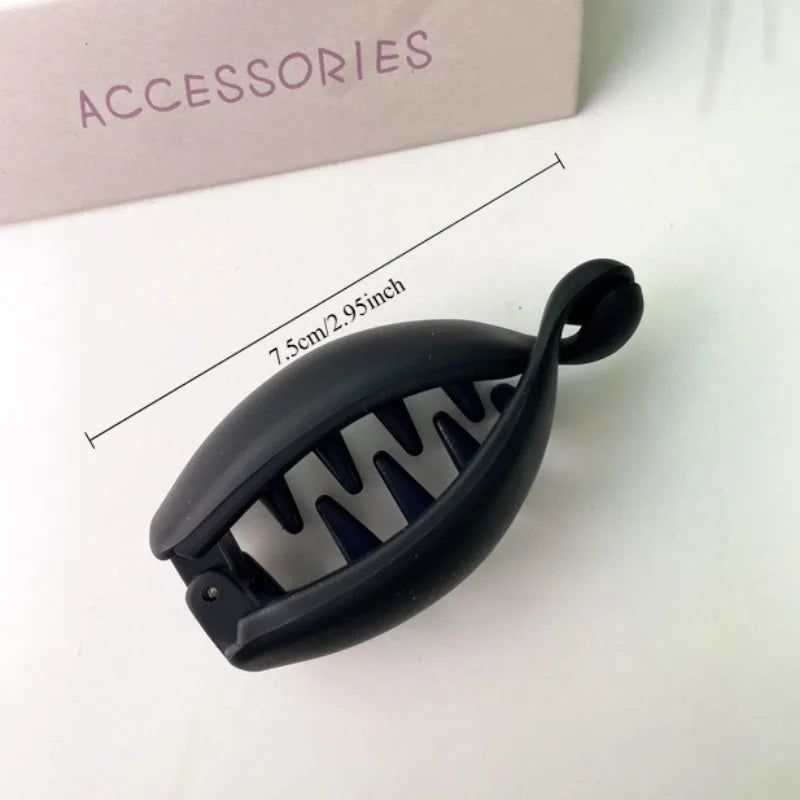 Mini Non-Slip Banana Hair Clip for Fine Thin Hair | Barrette Banana Hair Clip QXL