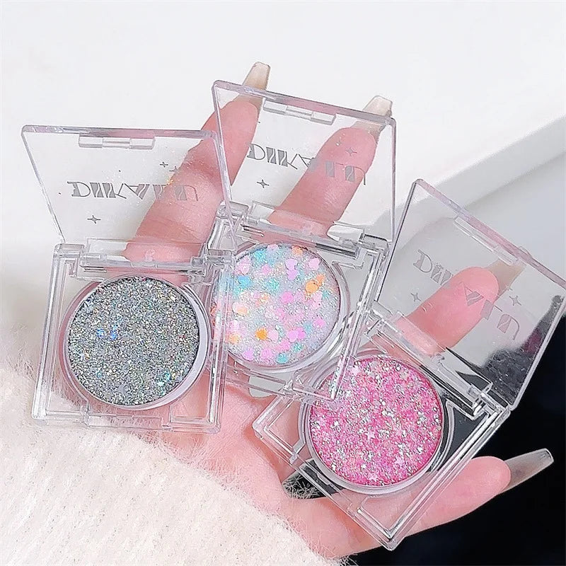 Single-Color Eyeshadow | Matte, Shimmer & Highlighter Palette Eyeshadow Palette QXL