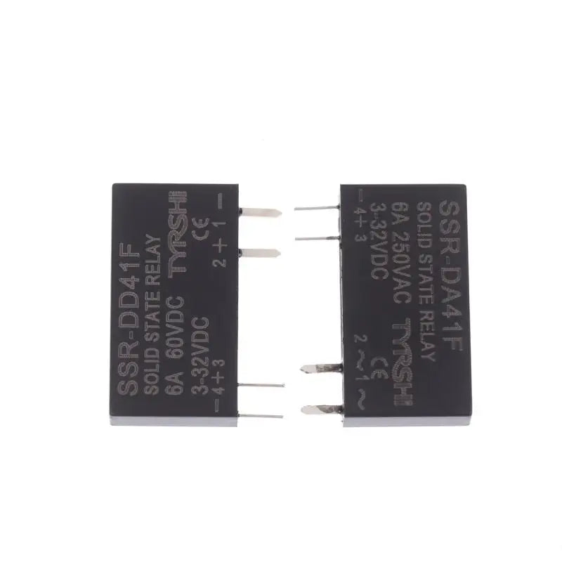 SSR-41FDD/41FDA Solid State Relay 3-32VDC 6A DIN Rail Module Solid State Relay QXL