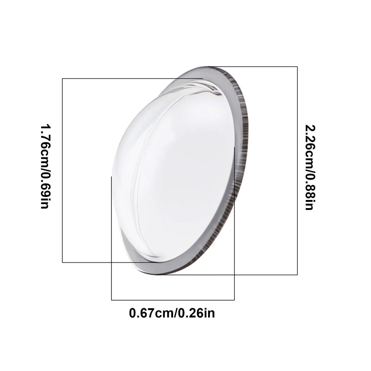 Car Camera Lens Protector – 360° Backup Camera Cover 2-Pack Camera Lens Protector QXL