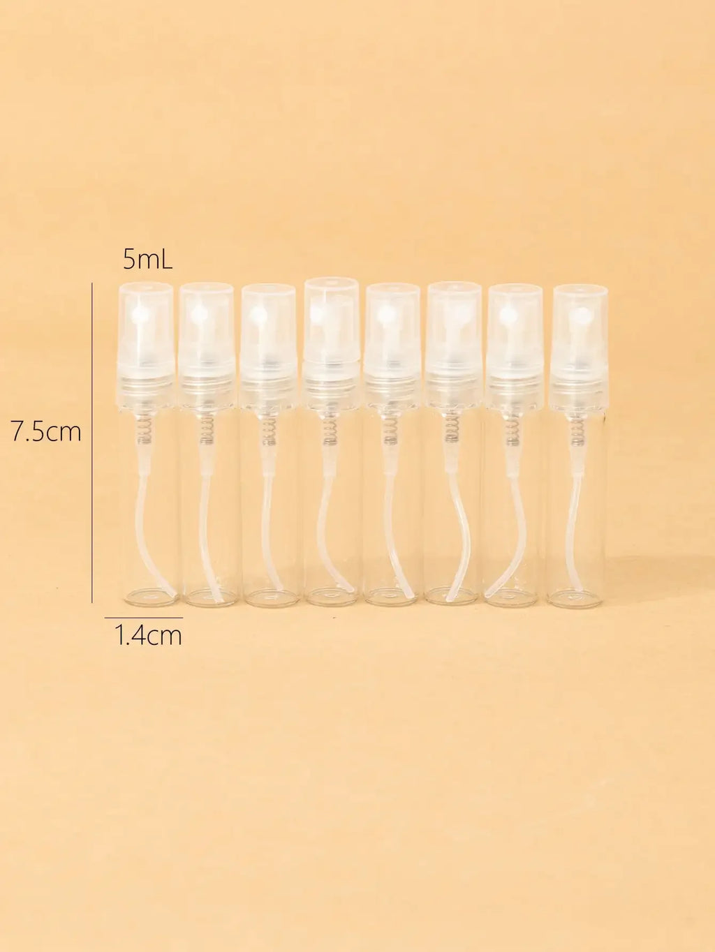 Mini Glass Perfume Spray Bottles 2–10ml | Travel Set 8/16pc Perfume Spray Bottle QXL