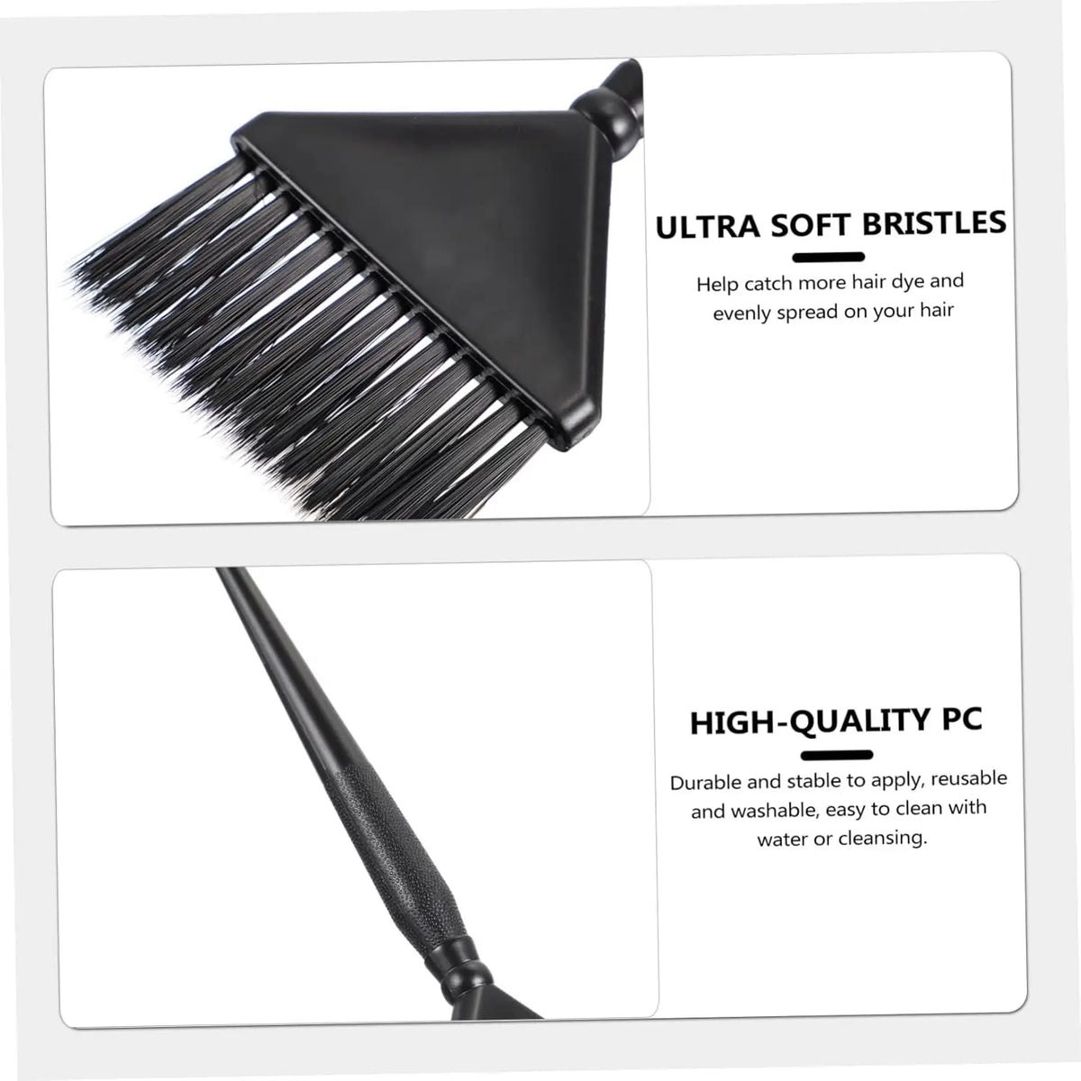 Large Professional Hair Dye Brush & Comb | Salon & Home Hair Dye Brush QXL