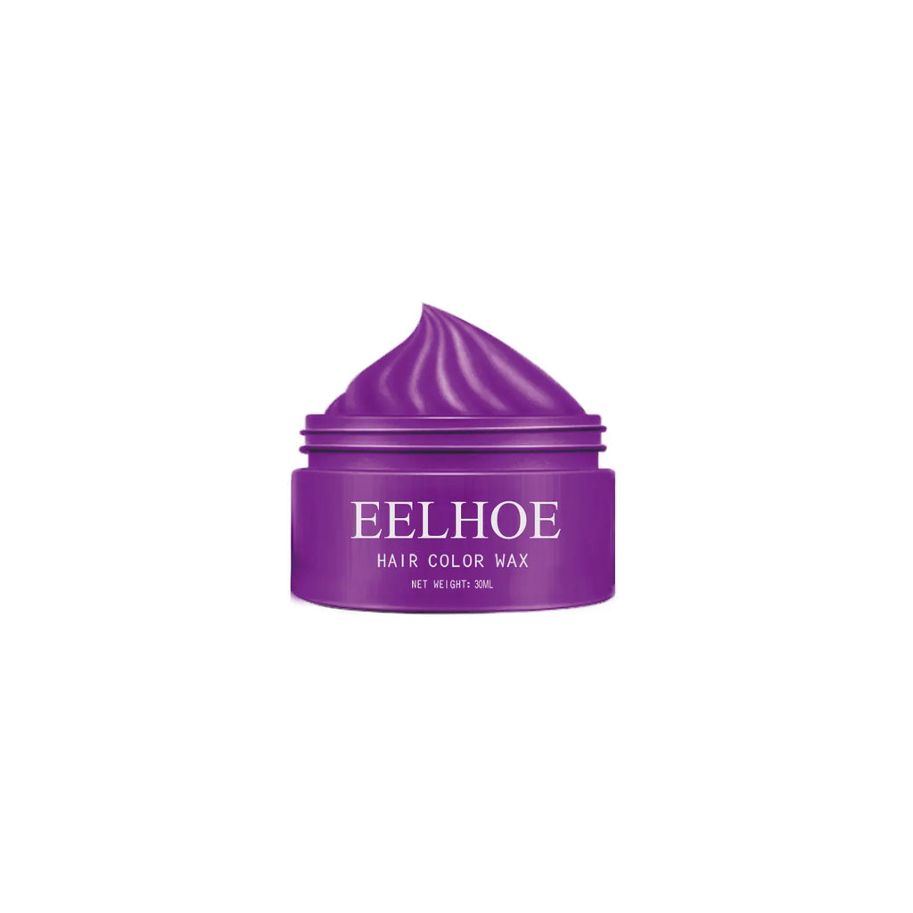 Eelhoe 30ml Temporary Hair Color Wax | Brows & Beards Temporary Hair Color Wax QXL Purple