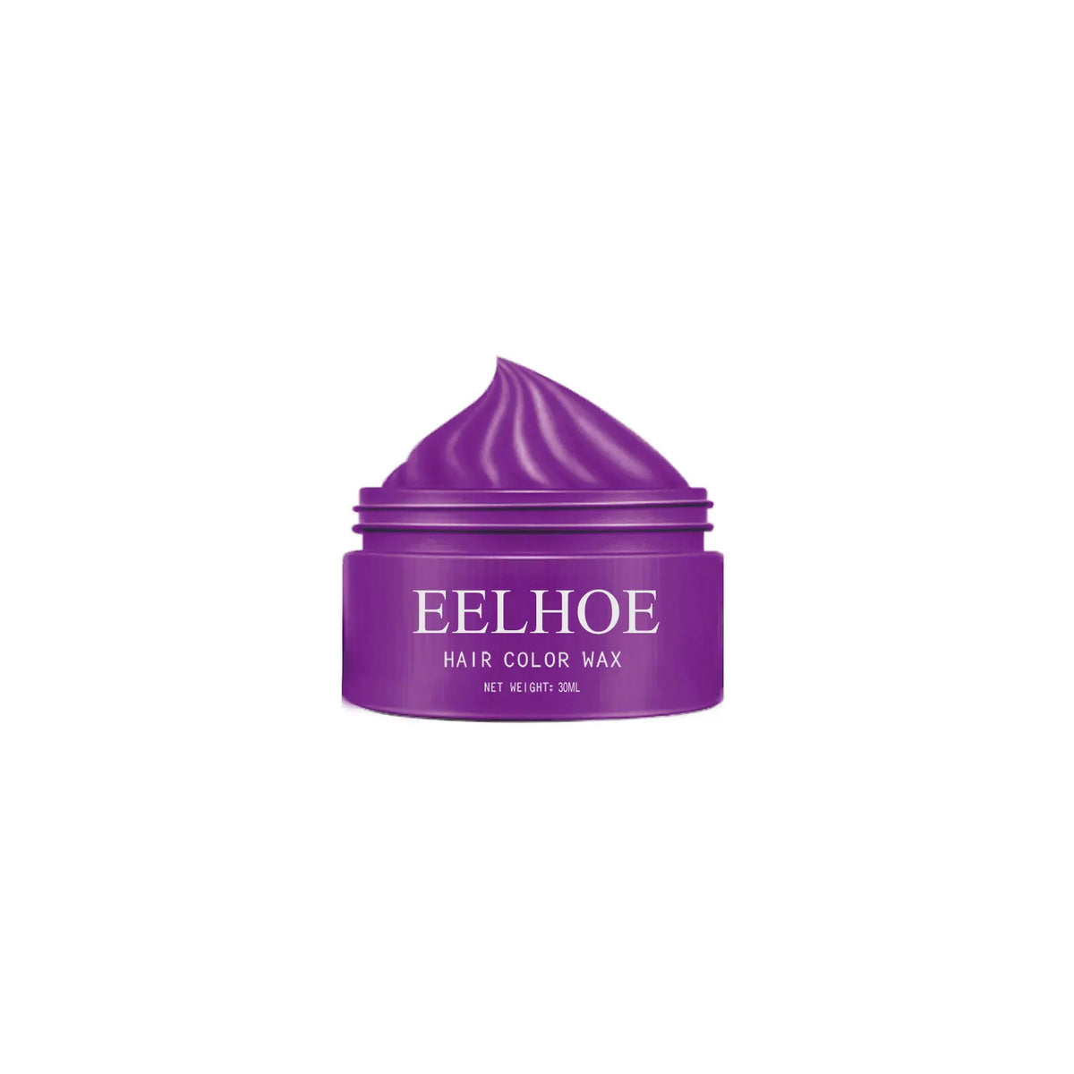 Eelhoe 30ml Temporary Hair Color Wax | Brows & Beards Temporary Hair Color Wax QXL Purple