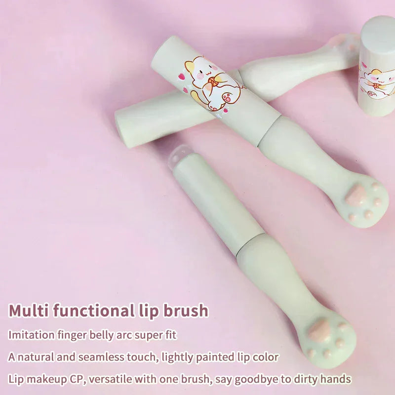 Silicone Lip & Concealer Brush | Angled Makeup Applicator Silicone Lip Brush QXL