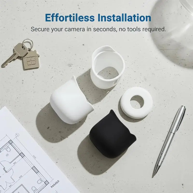 Silicone Cover for Google Nest Cam Outdoor & Indoor Battery Camera Silicone Cover QXL