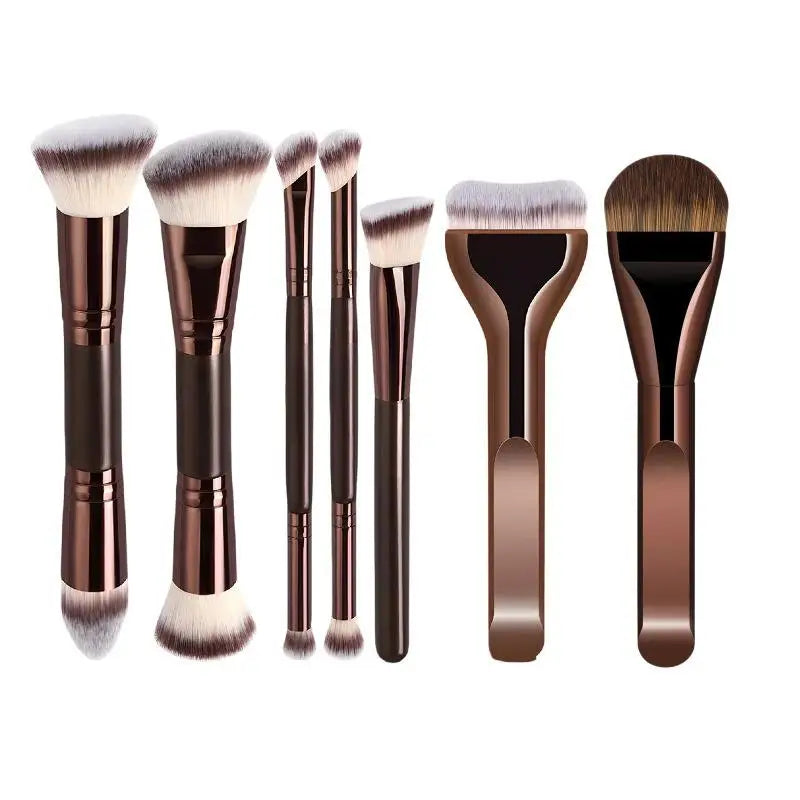 Double-Head Makeup Brush Set – Foundation & Concealer Makeup Brush Set QXL 4